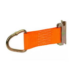 CargoSmart Rope Ring X-Track/E-Track Tie Down Strap Orange 2 in. x 6 in. 2000 lb.