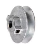 Chicago Die Cast  1 3/4 in. Dia. Zinc  Single V Grooved Pulley