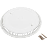 Afras 10064AW 11-1/8" dia White Main Drain Grate with Screws