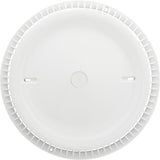 Afras 10064AW 11-1/8" dia White Main Drain Grate with Screws