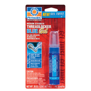 Permatex 24010 Medium Strength Thread Locker Blue Gel