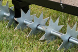 Agri-Fab 45-0544 Steel Tow Behind 10-Spike Aerator, Black- 40 in.