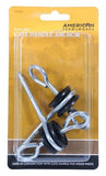 American FarmWorks ATPA-AFW T-Post Screw-In Electric Fence Gate Flexible Anchors, 2-Pack