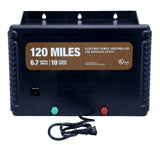 American FarmWorks EAC120MN-AFW 120-Mile AC-Powered Low Impedance Electric Fence Controller