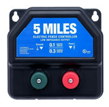 American FarmWorks EAC5MN-AFW 5-Mile AC-Powered Low Impedance Electric Fence Charger