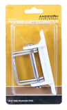 American FarmWorks PAWPC-AFW Wood Post Polytape Electric Fencing Corner Insulator for All Polytape Up to 2 in. W