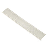 Snap-In Filter 3 ft. White Vinyl Micro-Mesh Gutter Guard