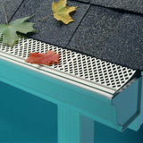 Snap-In Filter 3 ft. White Vinyl Micro-Mesh Gutter Guard