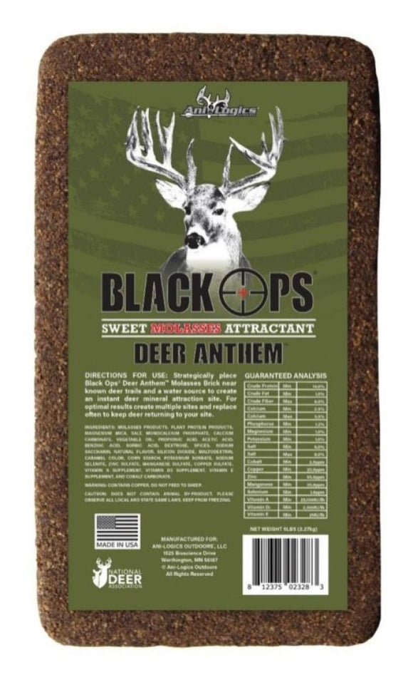 Ani-Logics Outdoors 73101 Black Ops Deer Anthem Molasses Deer Attractant 5 lb.