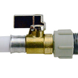 1/2 in. PEX Barb x 1/2 in. Female Pipe Thread Brass Swivel Ball Valve