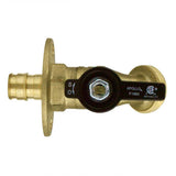 1/2 in. Brass PEX-A Barb x 3/4 in. Garden Hose Thread Quarter-Turn Sillcock