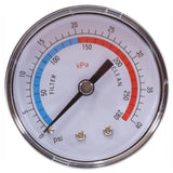 Aqua Pro 10076-ACC Pressure Gauge with O-Ring 28 psi Plastic for AL75 Model