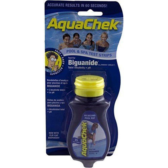 AquaChek 561625A Biguanide Test Strips - Blue