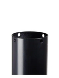 Pacifica In-Ground Steel Mailbox Post Black