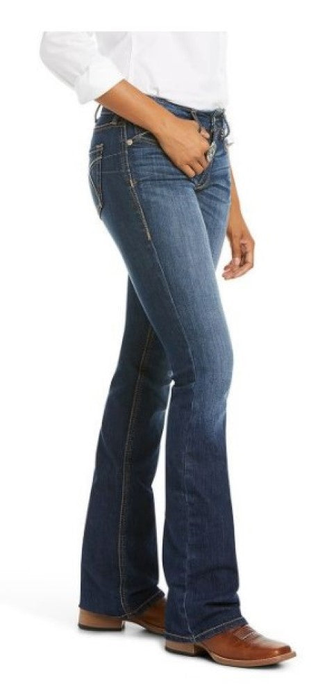 Ariat 10027713 Women's Perfect Rise Rosa Boot Cut Jean Size 32 Reg Lita