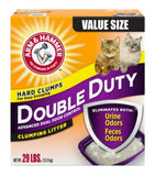 Arm & Hammer 97511 Double Duty Scented Clumping Clay Cat Litter, 29 lbs. Box