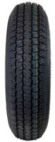 Hi-Run ASB1001 Trailer Tire ST175/80D13, 5-Hole White Spoke Wheel C 6PR  ASB1001