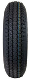 Hi-Run ASB1001 Trailer Tire ST175/80D13, 5-Hole White Spoke Wheel C 6PR  ASB1001