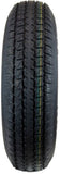 Hi-Run ASB1004 - Trailer Tire, ST205/75D15, 5-Hole White Spoke Wheel, ASB1004