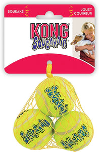 KONG AST5 SqueakAir Ball Extra Small Dog Toy - Pack of 3