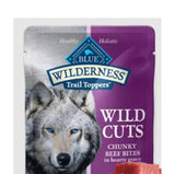 Blue Buffalo Wilderness Adult Chicken & Beef Chunks Wet Dog Food, Count of 12