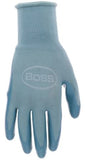 Boss B31201-WL5P Women's Superior Grip Nitrile Work Gloves Blue Large, 5-Pack