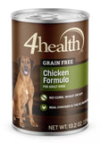 4health Grain Free Adult Chicken Recipe Wet Dog Food, 1 Can - 13.02 oz.