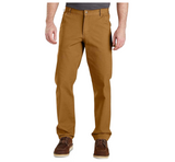 Carhartt 103279-GVL Men's Rugged Flex Duck Dungaree Pants,Carhartt Brown, S32X34
