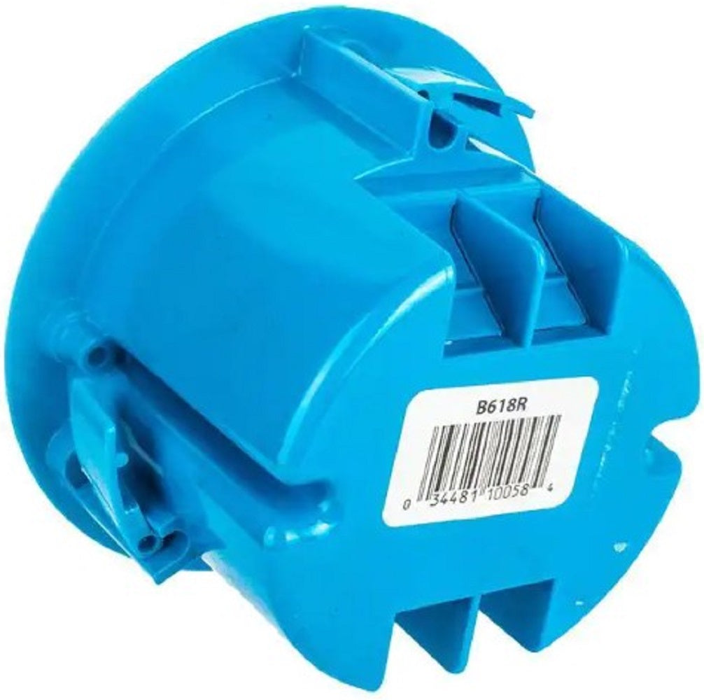 Carlon B618RR Round Old Work Electrical Box 1-Gang 18 cu. in. Non-Meta ...