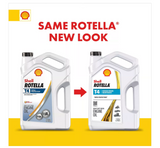 Shell Rotella T4 10W-30 Triple Protection Diesel Engine Motor Oil, 1 gal.