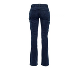 Ridgecut YLB-4048 Women's Slim Fit Mid-Rise Flex Work Jeans, Dark Wash, Size 14