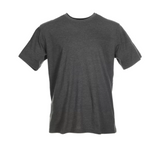 Blue Mountain YMK-1041 Men's Crew Neck Short-Sleeve T-Shirt, Charcoal Grey, 3XL