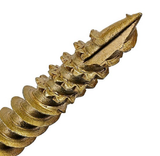 Hillman 48093 Power Pro Star Drive Construction Lag Screws 5/16"-18 x 8", 15-Pc