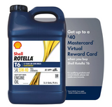 Shell Rotella 550054458 2.5 gal. T6 15W-40 Full Synthetic Motor Oil