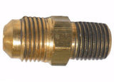 Big A 3-14864 1/4" Tube End, 3/8" Thread, Brass Flare Male Union Lot Of 15 Pcs