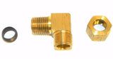 Big A 3-16964 Brass Pipe 90 deg Street Elbow Kit 3/8" x 1/4" Lot Of 10 Kits