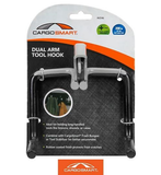 SmartStraps 1707 Dual Arm Tool Hook for E-Track and X-Track, Zinc Plated