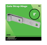 Hardware Essentials 851920  Gate Hinge Strap, Zinc, 8 in.