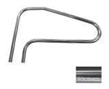 Global Pool Products GPPRLC494BNDSS 0.049 in. Classic 4 Bend Handrail Polished