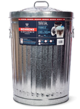 Behrens 1211 Galvanized Steel Utility/Trash Can, 20 gal.