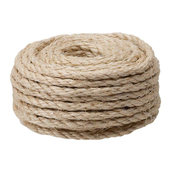 1/4 in. x 100 ft. Sisal Rope, Natural – BelowCost Products