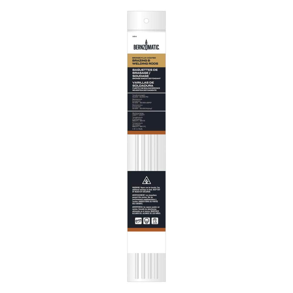 WB5 Bronze Flux Coated Brazing and Welding Rods – BelowCost Products