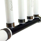 3/4 in. Barb Inlets x 1/2 in. Barb 4-Port PEX Open Plastic Manifold