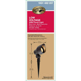 Low-Voltage 20-Watt (Bi-Pin) Black Outdoor Landscape Flood Light