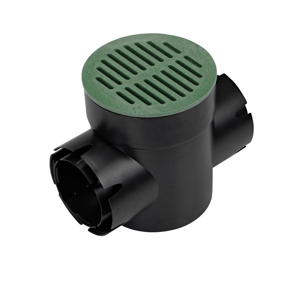 6 in. Spee-D Double-Outlet Drainage Catch Basin – BelowCost Products