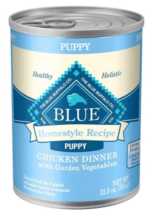 Blue Buffalo Life Protection Puppy Chicken Flavor Wet Dog Food, 12.5 oz. 1 Can