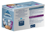 Blue Buffalo Wilderness Adult Chicken & Beef Chunks Wet Dog Food, Count of 12