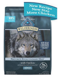 Blue Buffalo Wilderness High Protein Adult Dry Dog Food, Chicken 13 lbs. bag