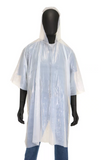 Blue Mountain BM49836 Economy Clear Poncho, One Size Fits Most