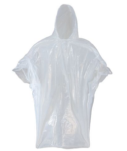 Blue Mountain BM49836 Economy Clear Poncho, One Size Fits Most